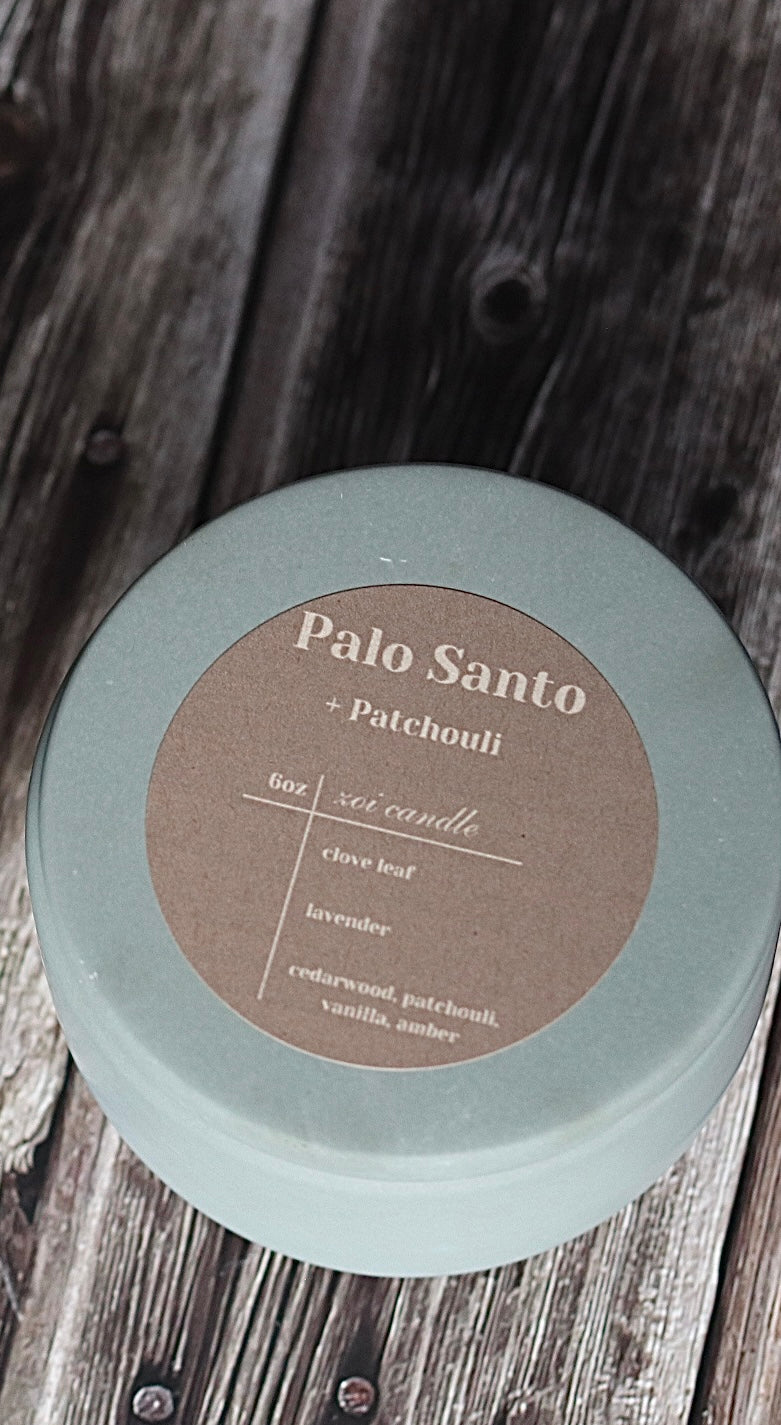 Palo Santo and Patchouli